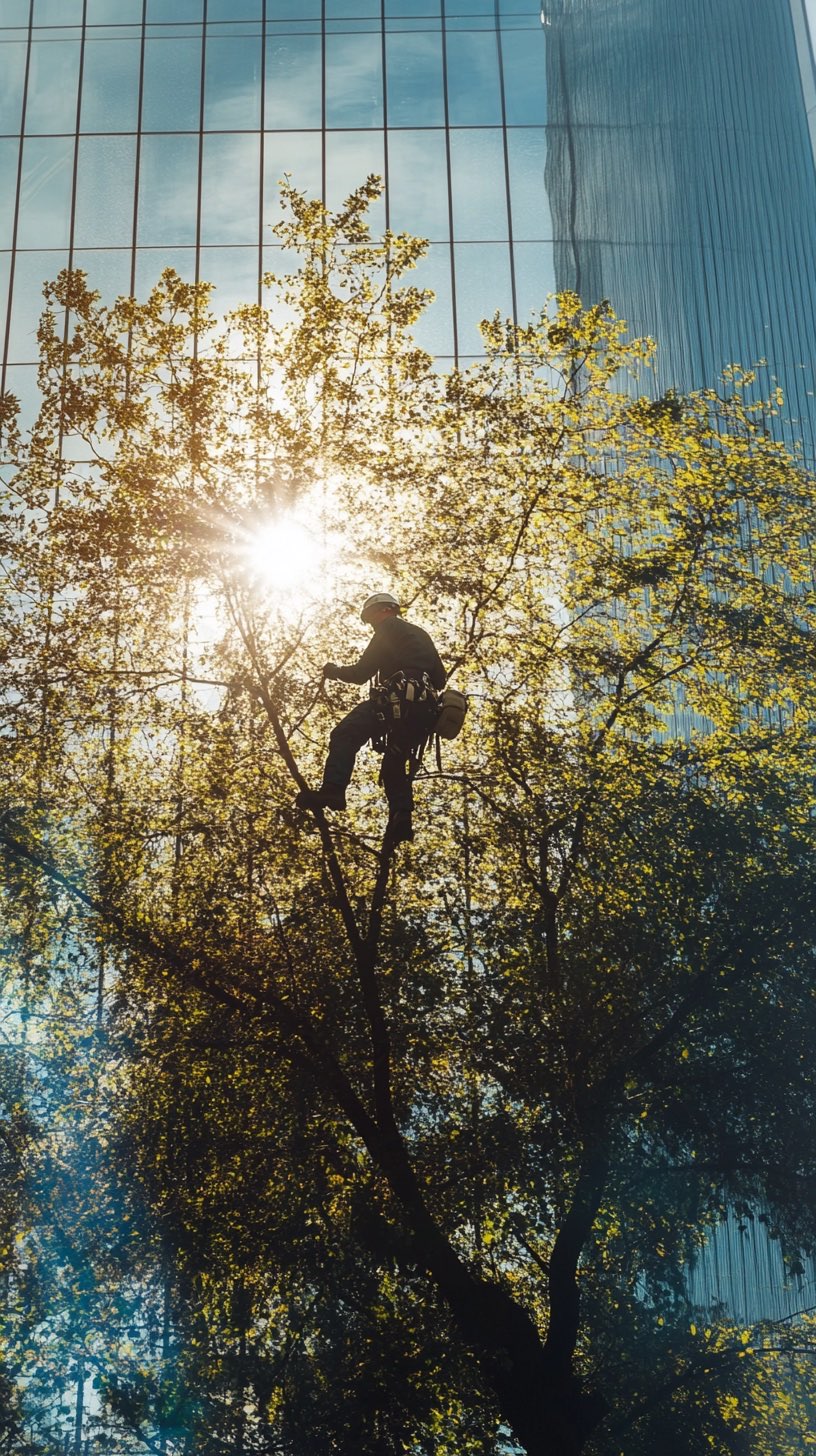 Professional tree surgery services